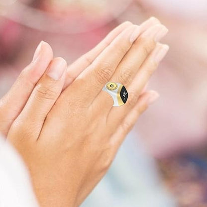 Bague intelligente Tasbeeh connectée avec rappels de prière quotidiens intégrés