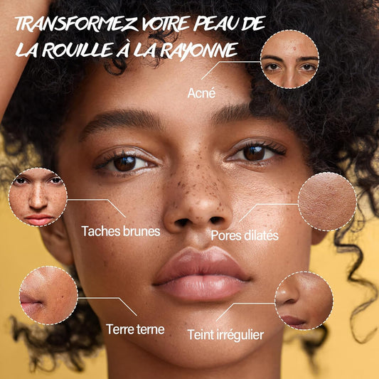 Curcuma Glow | Peau nette, lumineuse, uniforme naturellement (Pack de 50 Cotons)