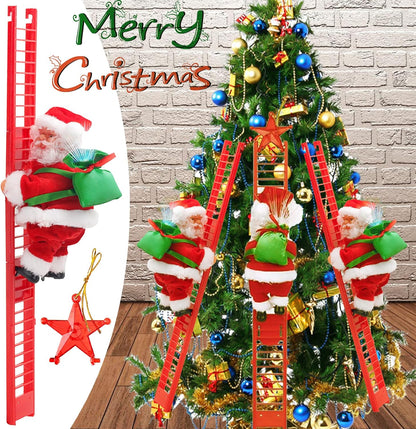 Échelle Magique – Jouet musical Père Noël grimpeur