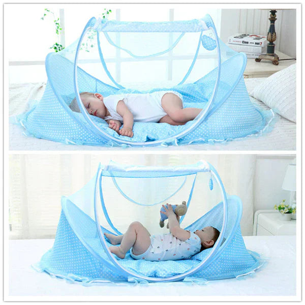 Baby'Safe™ – Tente Moustiquaire Escamotable pour Bébé - Moon Shopping