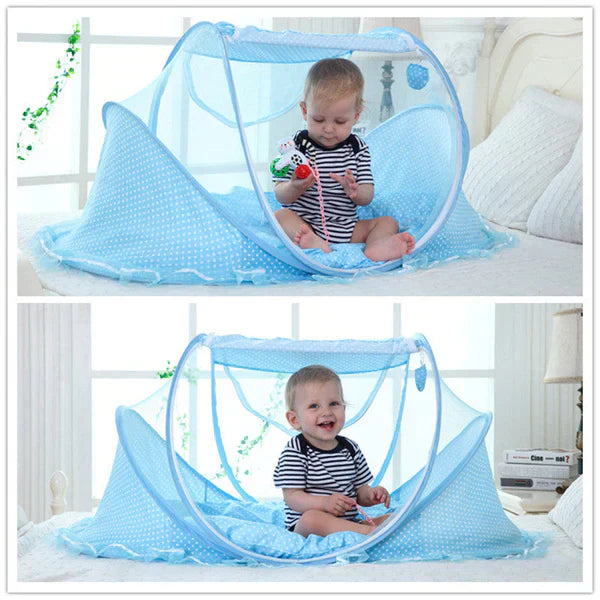Baby'Safe™ – Tente Moustiquaire Escamotable pour Bébé - Moon Shopping