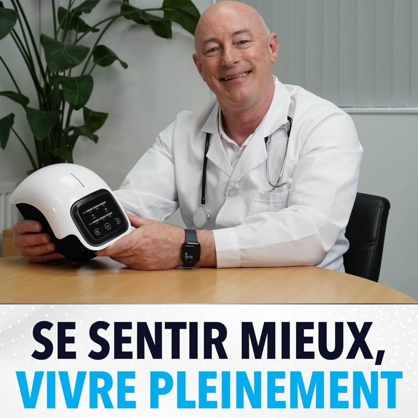 Knee Comfort Pro - Soulage les douleurs du genou à domicile, sans médicaments