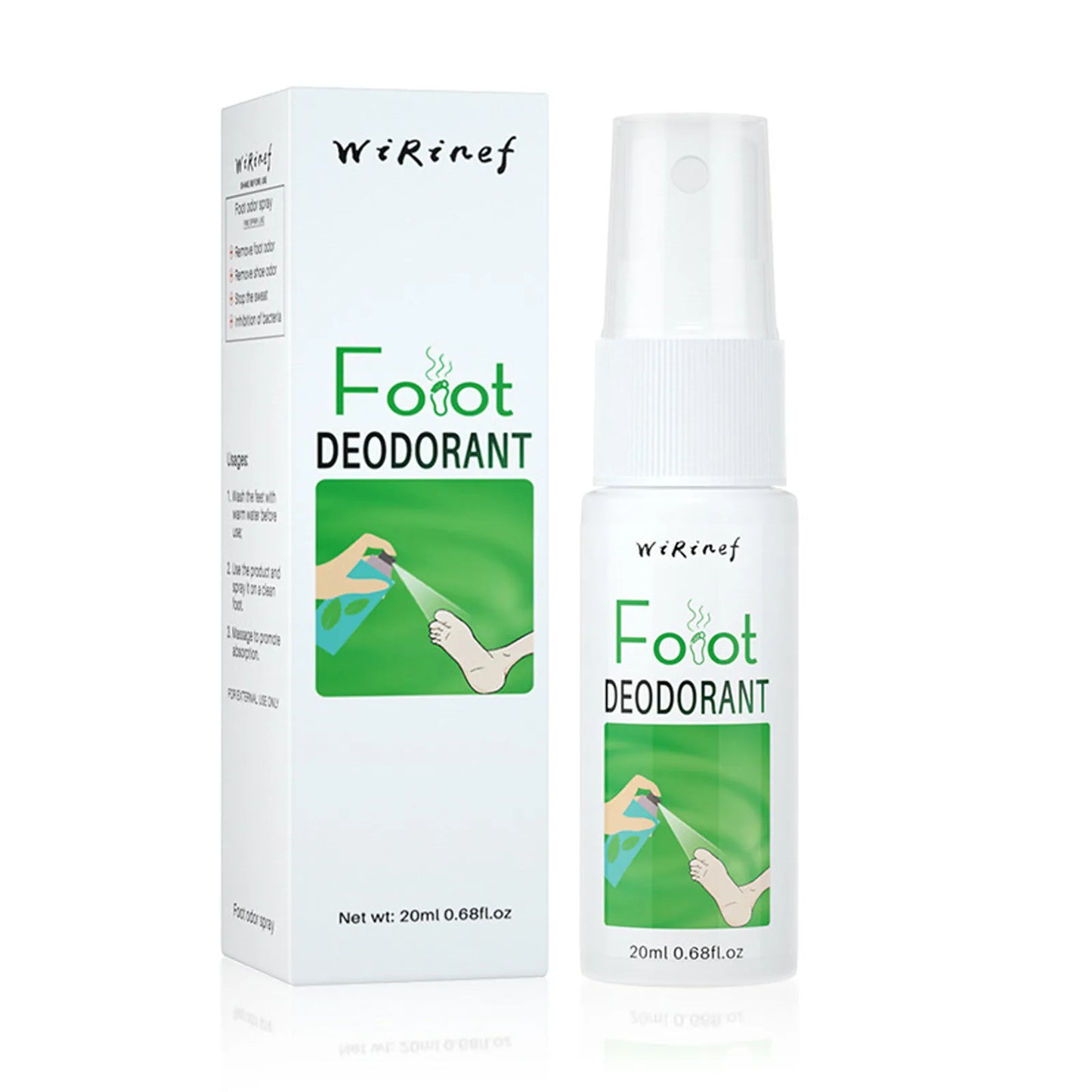 Fresh-Step™ ll Spray Déodorant Antibactérien Pieds & Chaussures