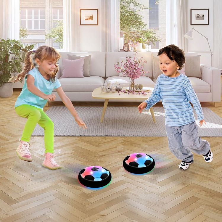 Hover Ball - Ballon flottant innovant offrant jeux sportifs illimités.